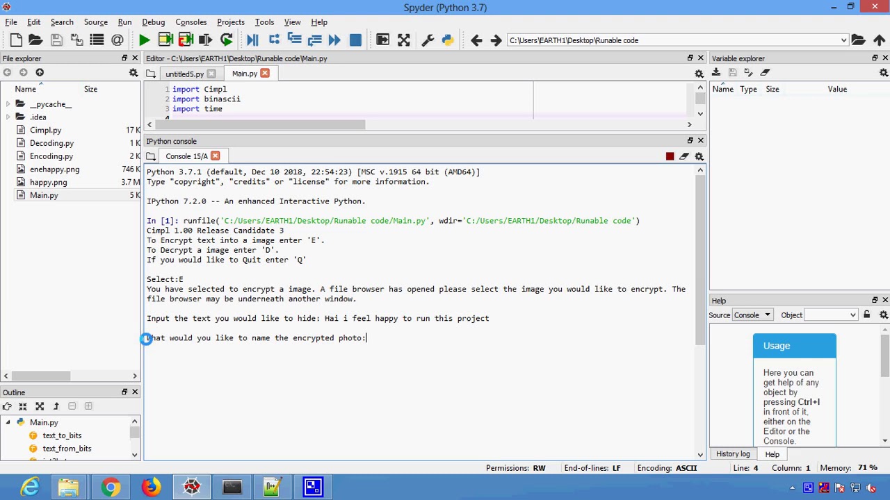 Innovative Python Steganography for Hiding Text 🖼️