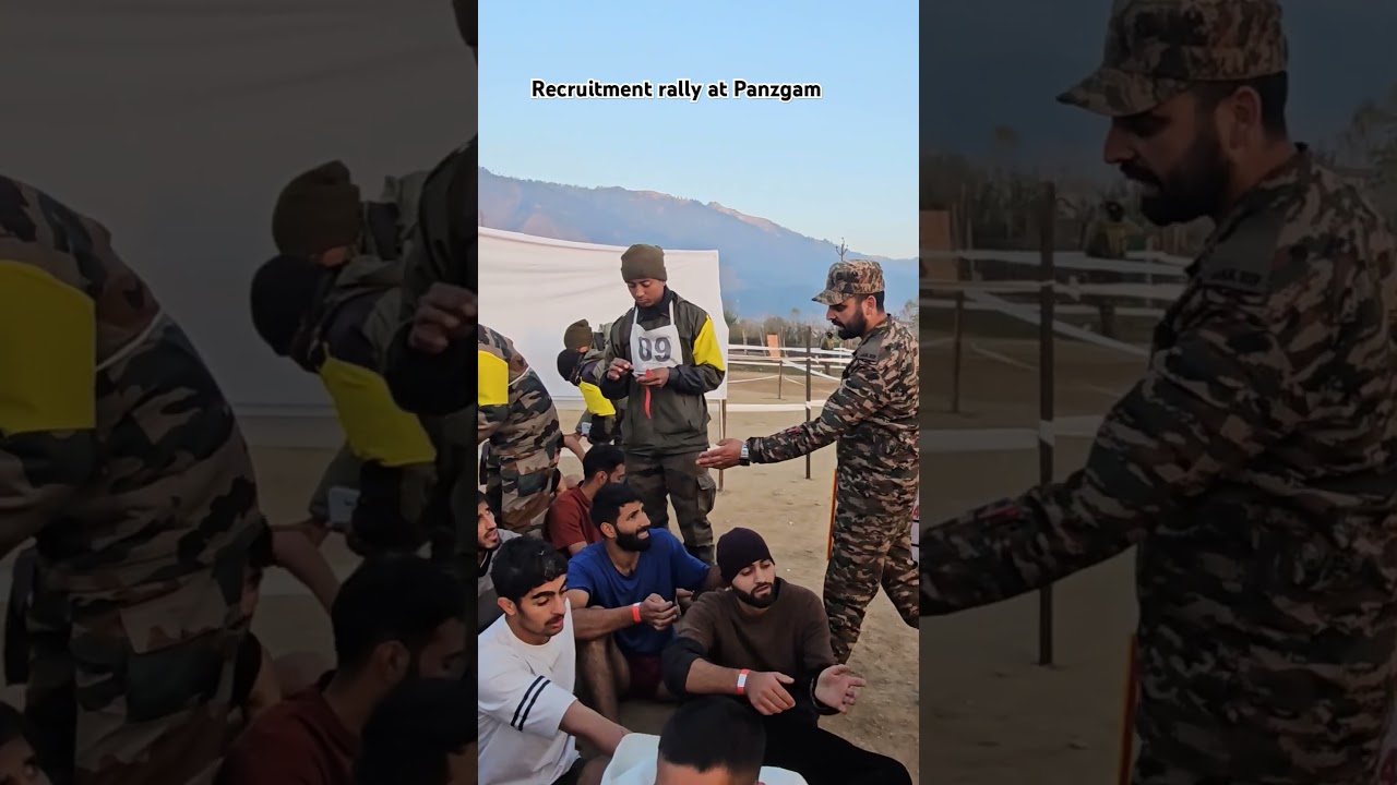 Kupwara Terriers Recruitment Rally 🇮🇳
