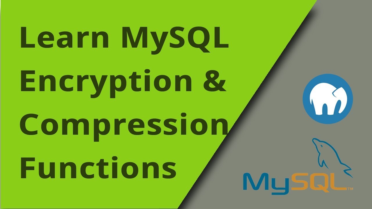 Master MySQL: Encryption, Hashing & Compression Techniques 🔐