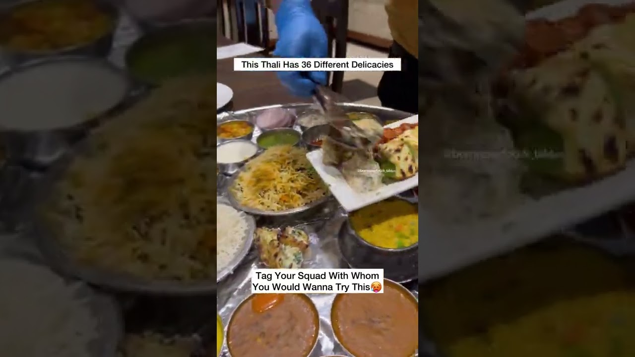 Veg Dara Singh Thali 🍽️