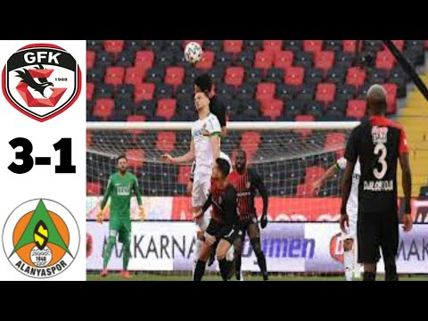 Gaziantep FK vs Alanyaspor(3-1) Turkey-Super Lig 2020/2021