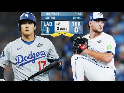 FULL AT-BAT: Shohei Ohtani with the bases-loaded in Game 1 of the 2025 World Series 😳