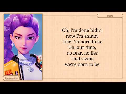 HUNTR/X Golden Easy Lyrics