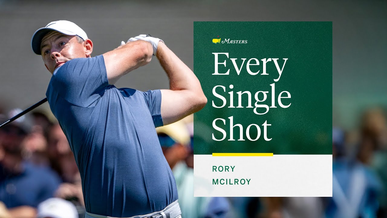 Rory McIlroy’s 2025 Masters Final Round Shots 🏌️‍♂️