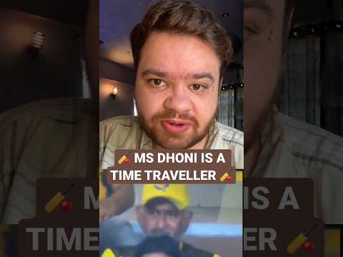 MS Dhoni is a Time Traveller π #savagenewsfurkan