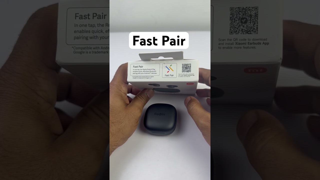 Redmi Buds 6 Play with Fast Pair 🚀