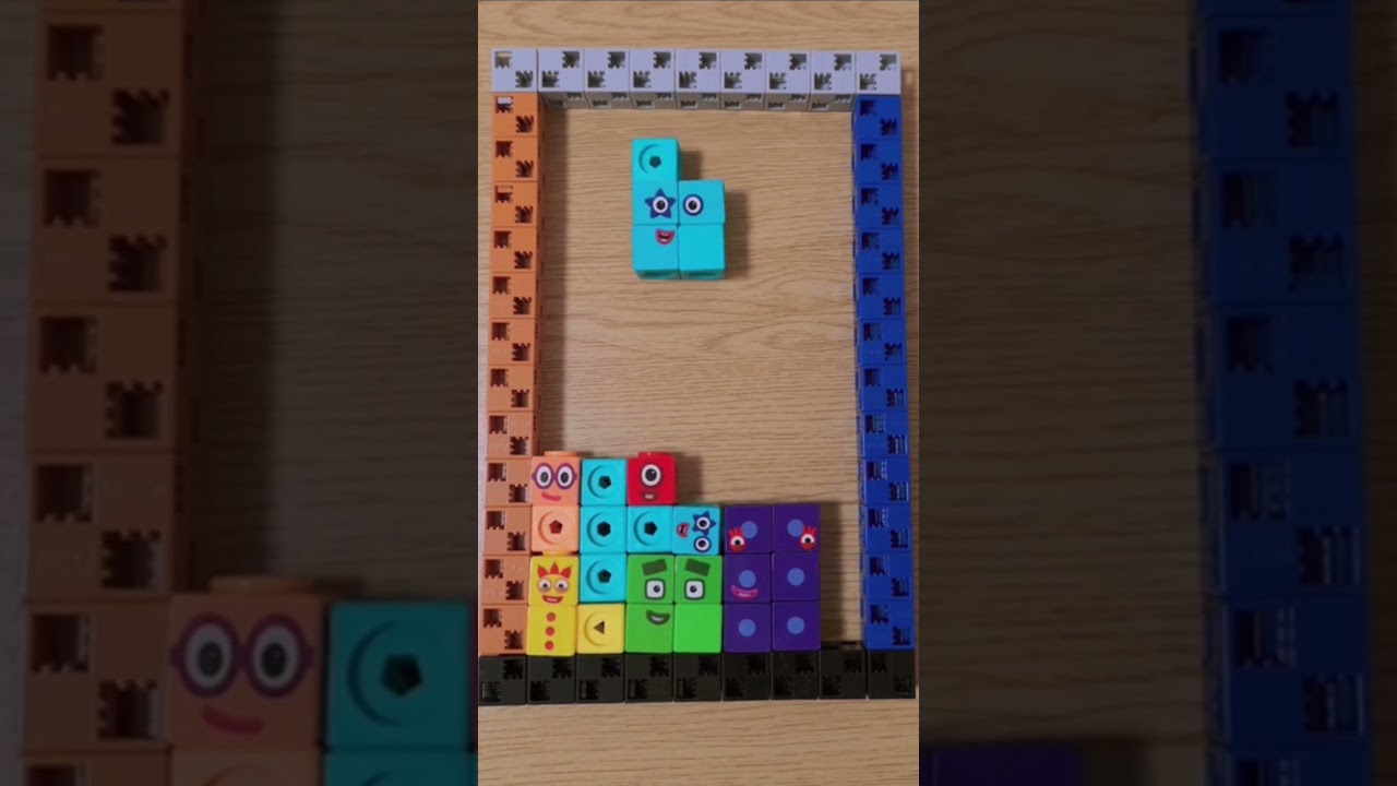Numberblocks Tetris Challenge! 🎮 #shorts
