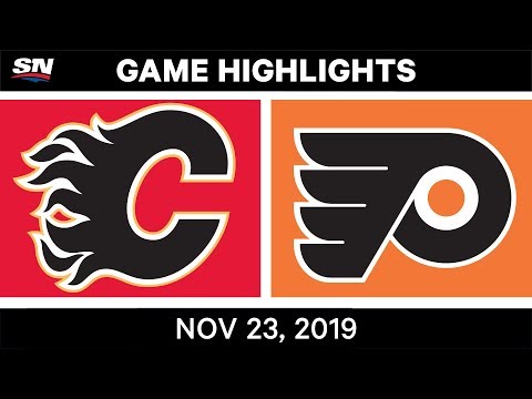 NHL Highlights | Flames vs. Flyers – Nov. 23, 2019