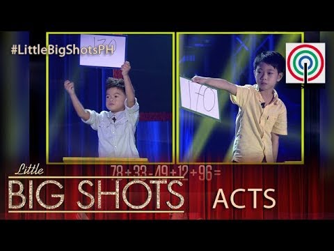 Little Big Shots Philippines: Pepe and Heinz | Arithmetic Duo