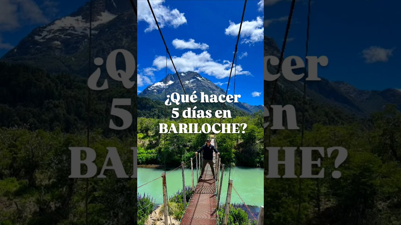 Qué hacer en 5 días en Bariloche 🇦🇷