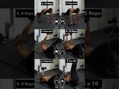 Train your CORE/ABS with a Single Dumbbell!