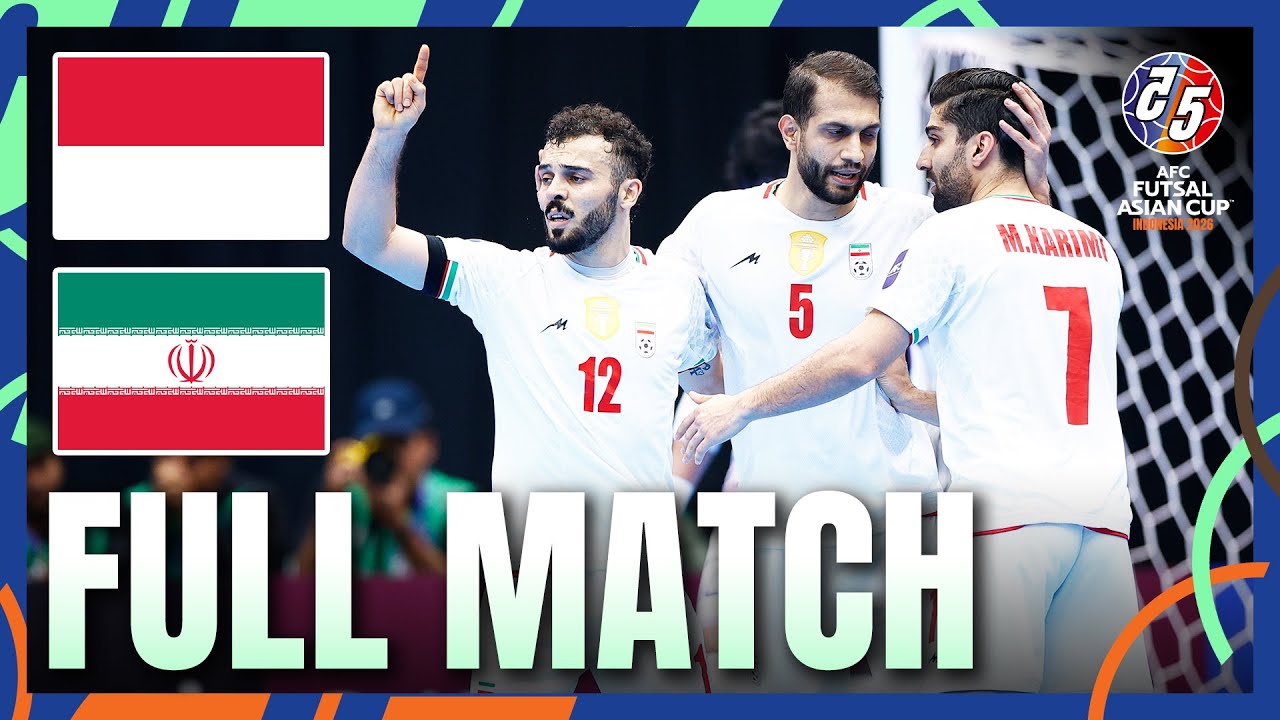 Indonesia vs IR Iran | AFC Futsal Asian Cup Final 🏆