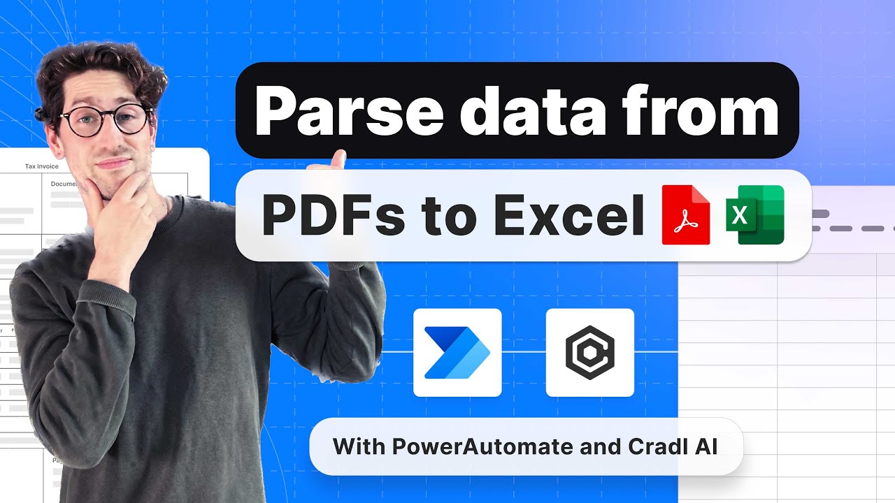 Extract Data from PDFs & Images to Excel with Power Automate (2025) π
