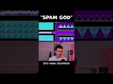 Geometry Dash: Spam God Vs Impossible Level😳