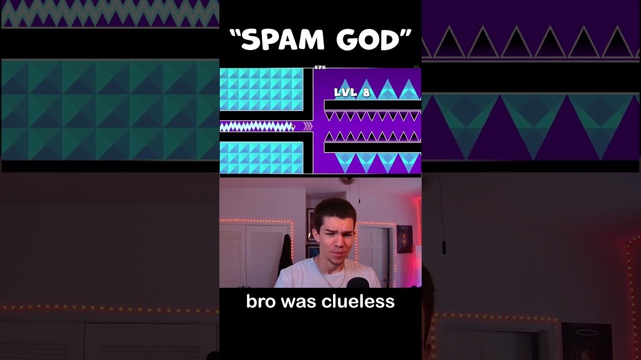 Geometry Dash: Spam God Challenges Impossible Level