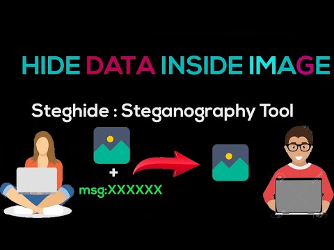 Steganography | Hide data in side the images using steghide tool