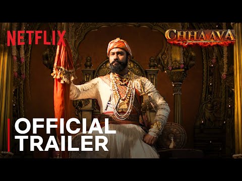 Chhaava | Official Trailer | Vicky Kaushal, Rashmika Mandanna, Akshaye Khanna | Netflix India