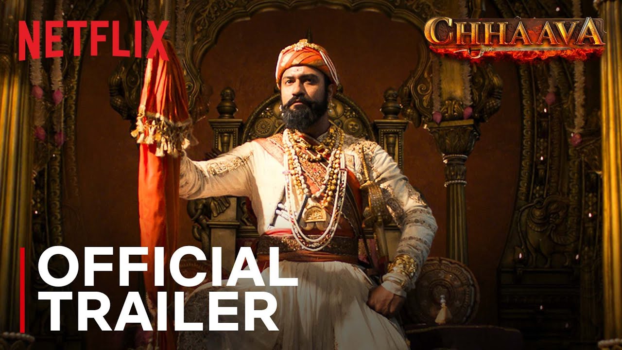 Chhaava Official Trailer | Vicky Kaushal & Rashmika Mandanna | Coming Soon on Netflix