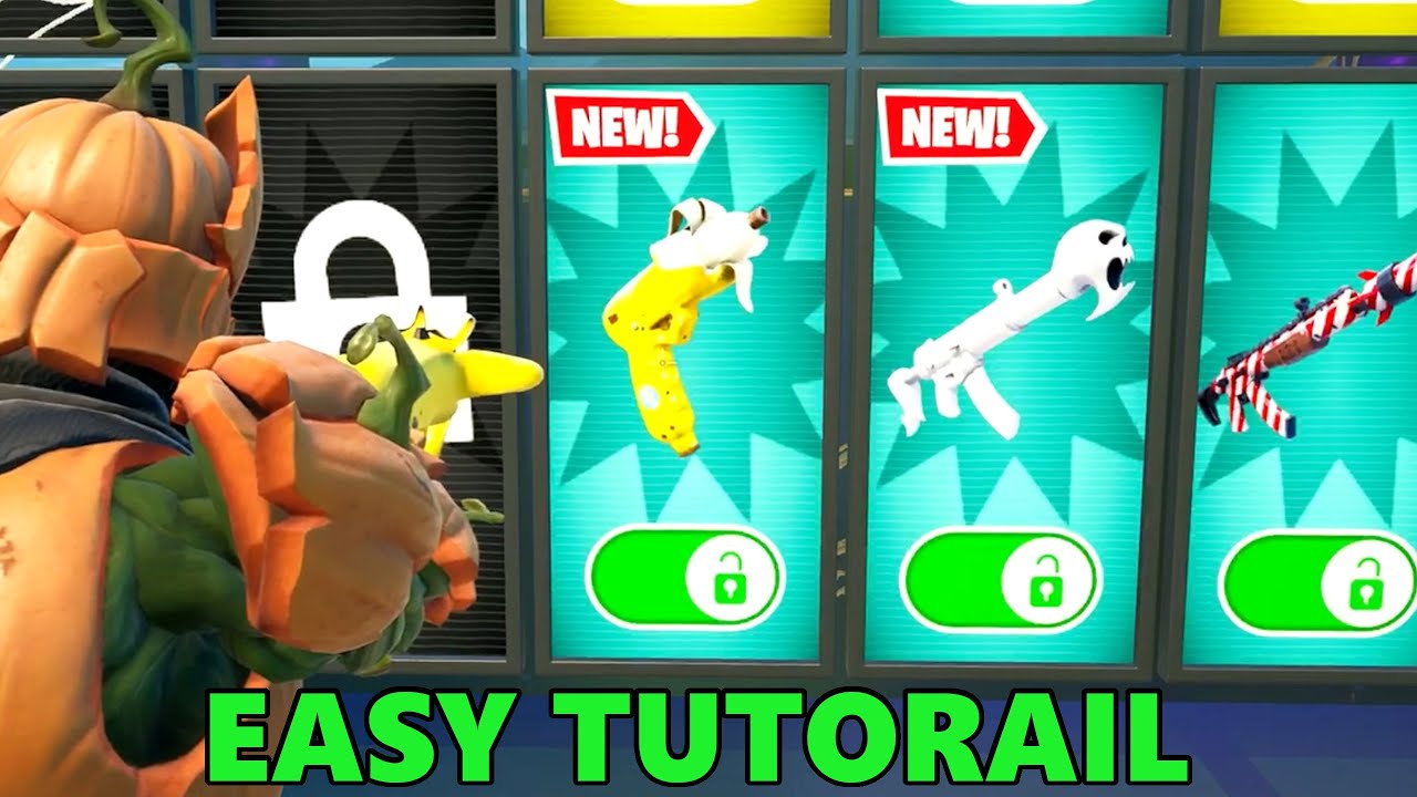 Ultimate Banana Gun Locations & 1v1 Challenge in Fortnite 🍌