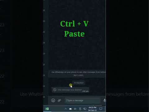 How to send excel table to whatsapp #shorts #viralshorts