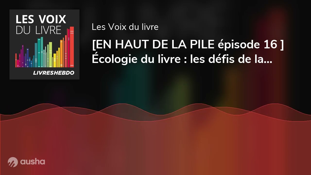 [EN HAUT DE LA PILE épisode 16 ] Écologie du livre : les défis de la distribution