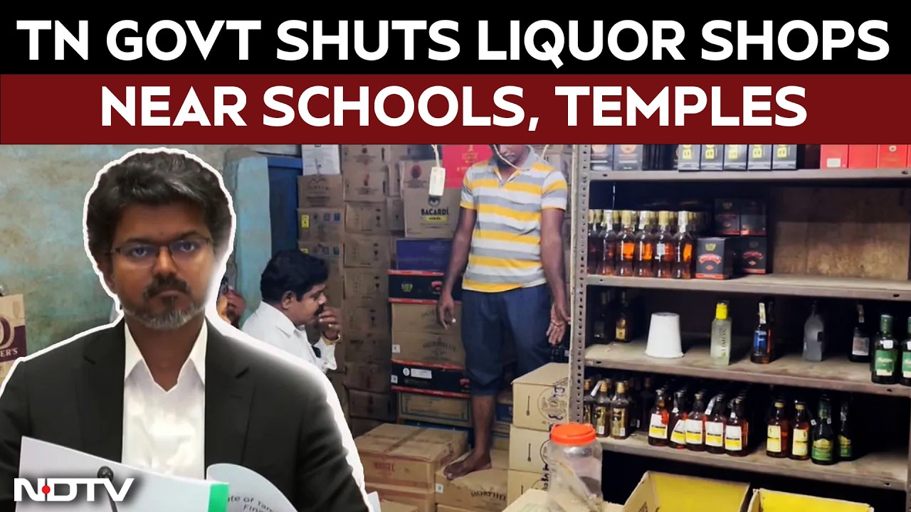 Tamil Nadu Closes Liquor Shops Near Schools & Temples 🚫