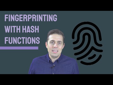 Fingerprinting with Hash Functions