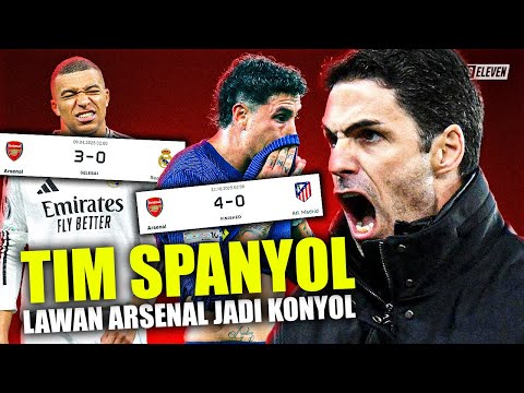 Benarkah Tim Spanyol Selalu Kalah Melawan Arsenal? | Arsenal Champions League