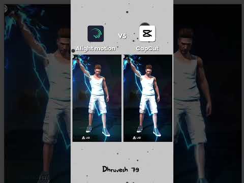 Which one is best 🔥// Alight motion vs CapCut, ff edit tutorial, lobby edit ff #shorts