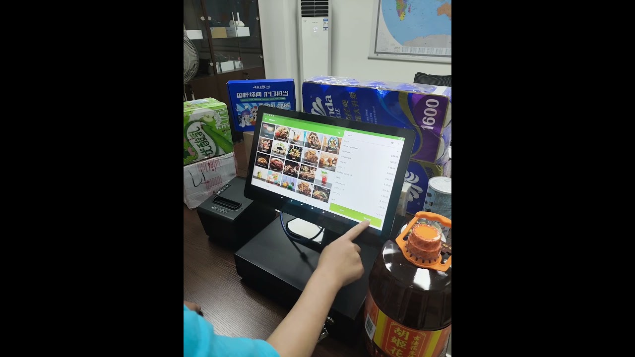 Desktop POS System for Efficient Restaurant Operations, Food Ordering, and Table Reservations