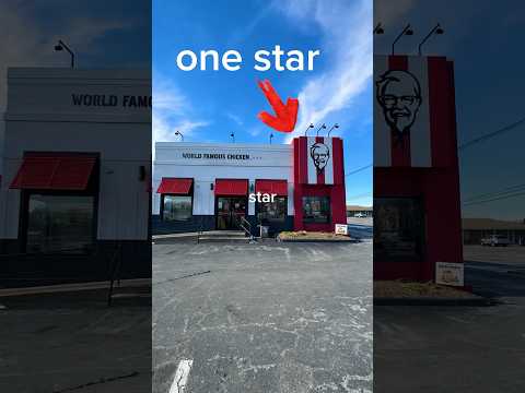 1 Star vs 5 Star KFC