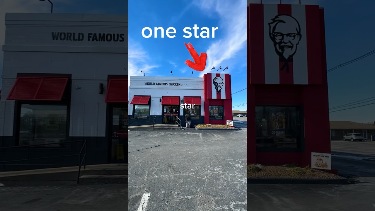 1 KFC: 1-Star vs 5-Star Experience 🍗