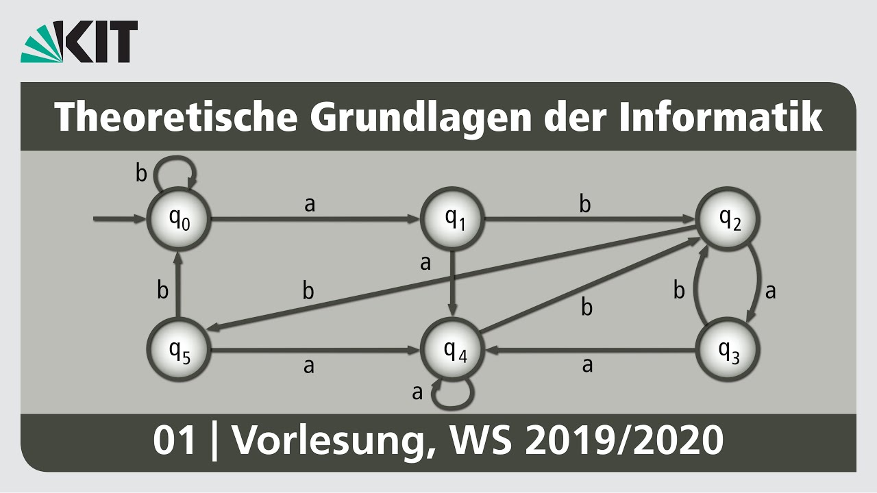 01: Einführung in Formale Sprachen, Reguläre Ausdrücke & Endliche Automaten 📚