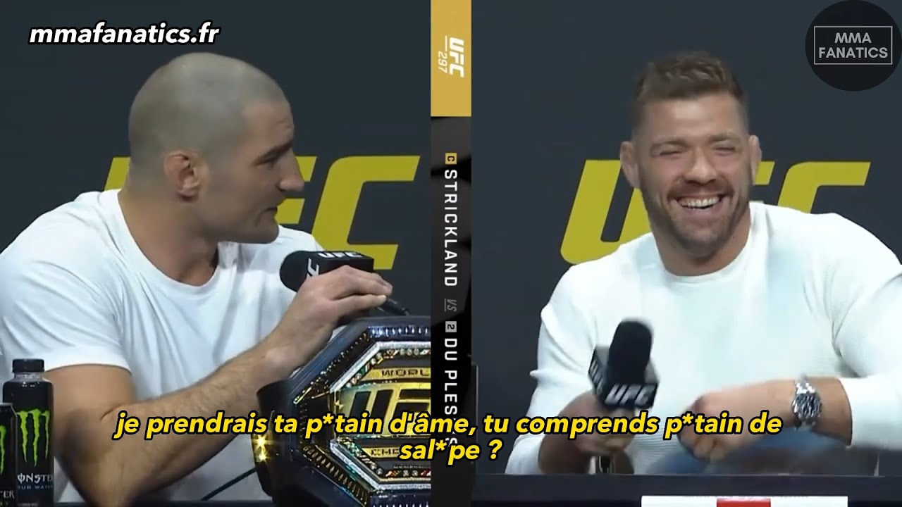 Conférences complètes UFC 297, 298, 299 en français 🥊