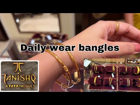 Daily Wear Gold Bangle Designs & Prices ✨