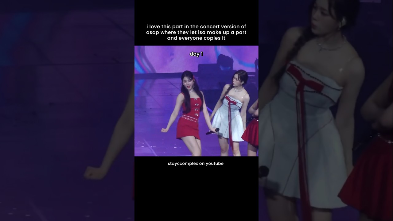 Isa's Improvised Part in ASaP Tour π€