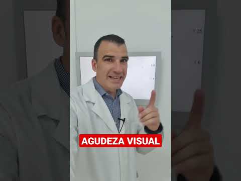 La agudeza visual se ve en el número que acompaña a la línea de letras en un optitipo #opticagisbert