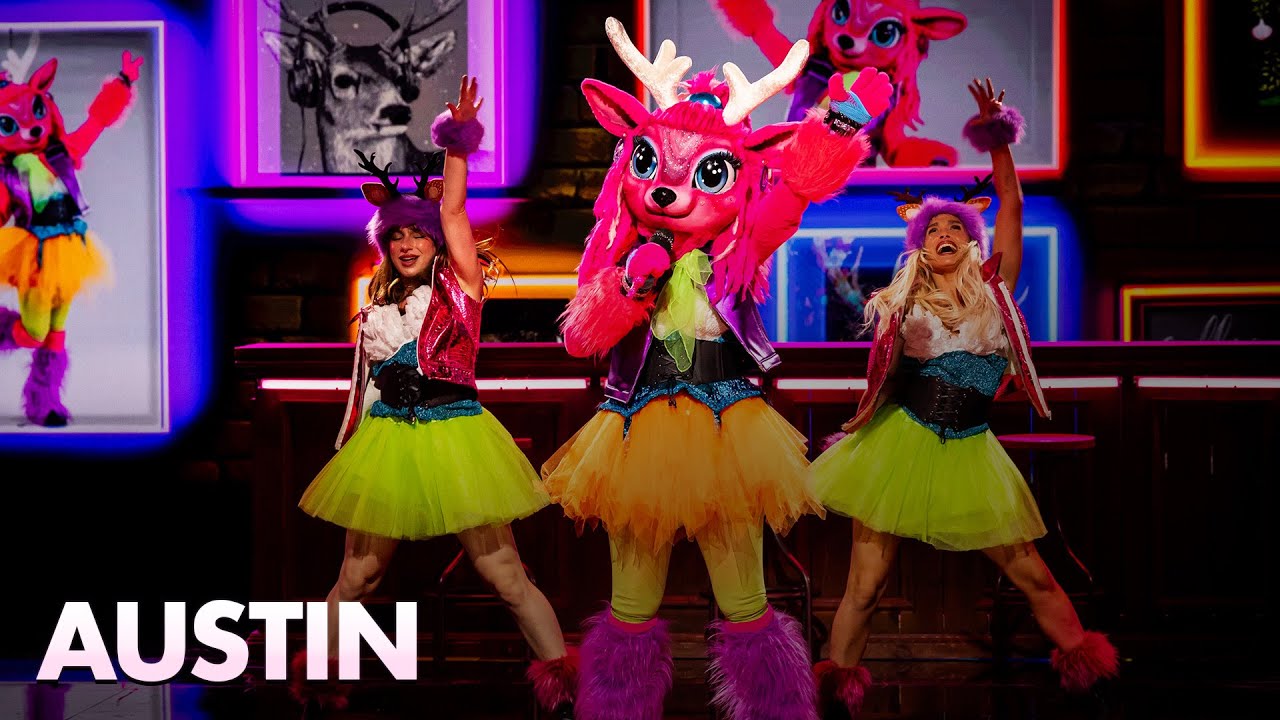 Bambi Verrast met 'Austin' op Masked Singer 🎤