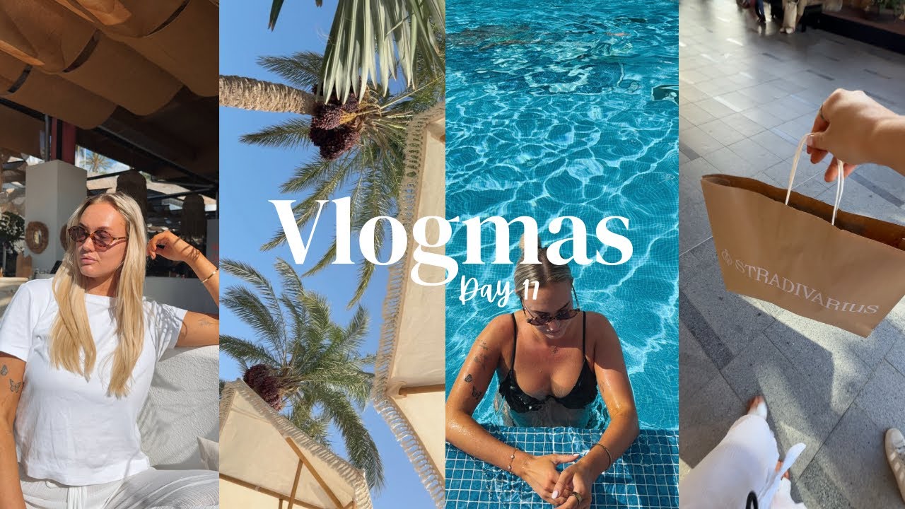 Tenerife Vlog ποΈ - Los Christianos Markets, Siam Mall + The Best Tapas |Vlogmas day 17