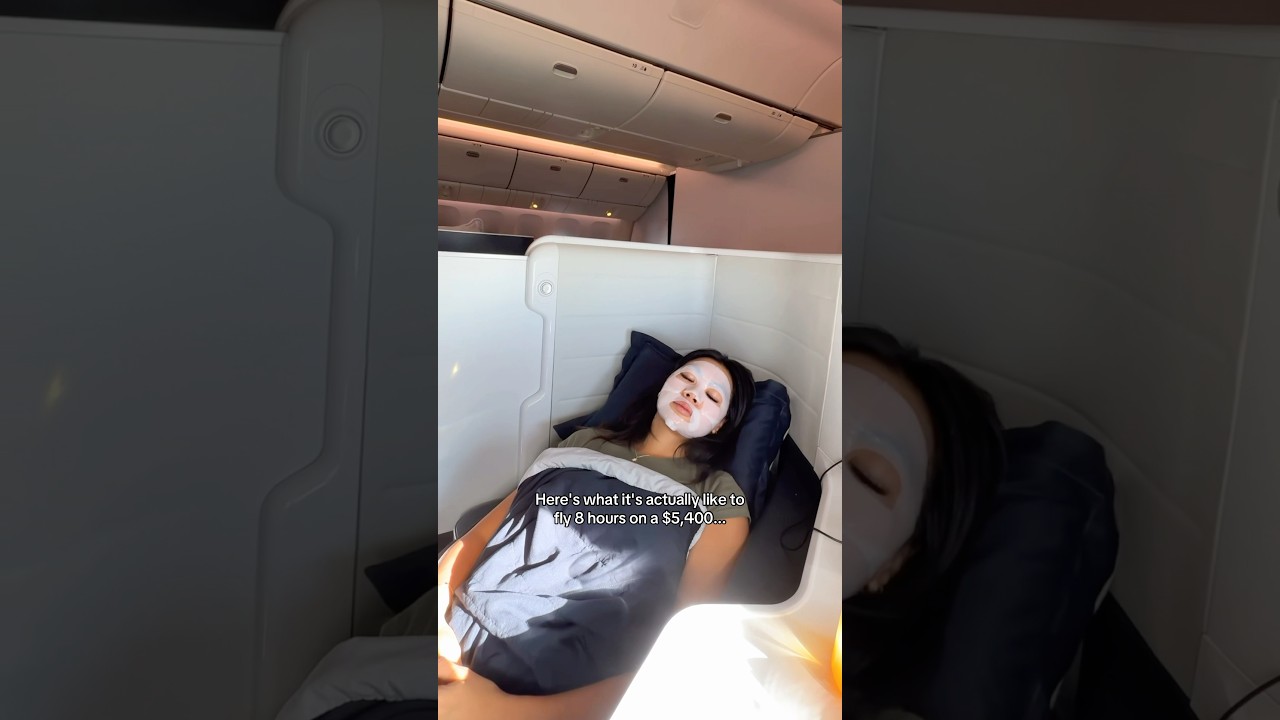 what it's like to fly on a $5,400 Air France business class flight ✈️ (that I got for $400)