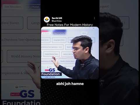 Free notes for Modern History