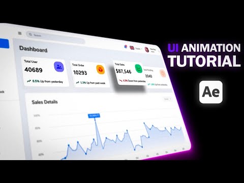 After Effects UI Animation Tutorial | Motion Graphics
