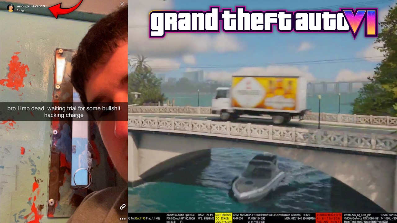 The Infamous GTA 6 Gameplay Leaker Just Gave Us An Update From Jail And It's NOT Good...