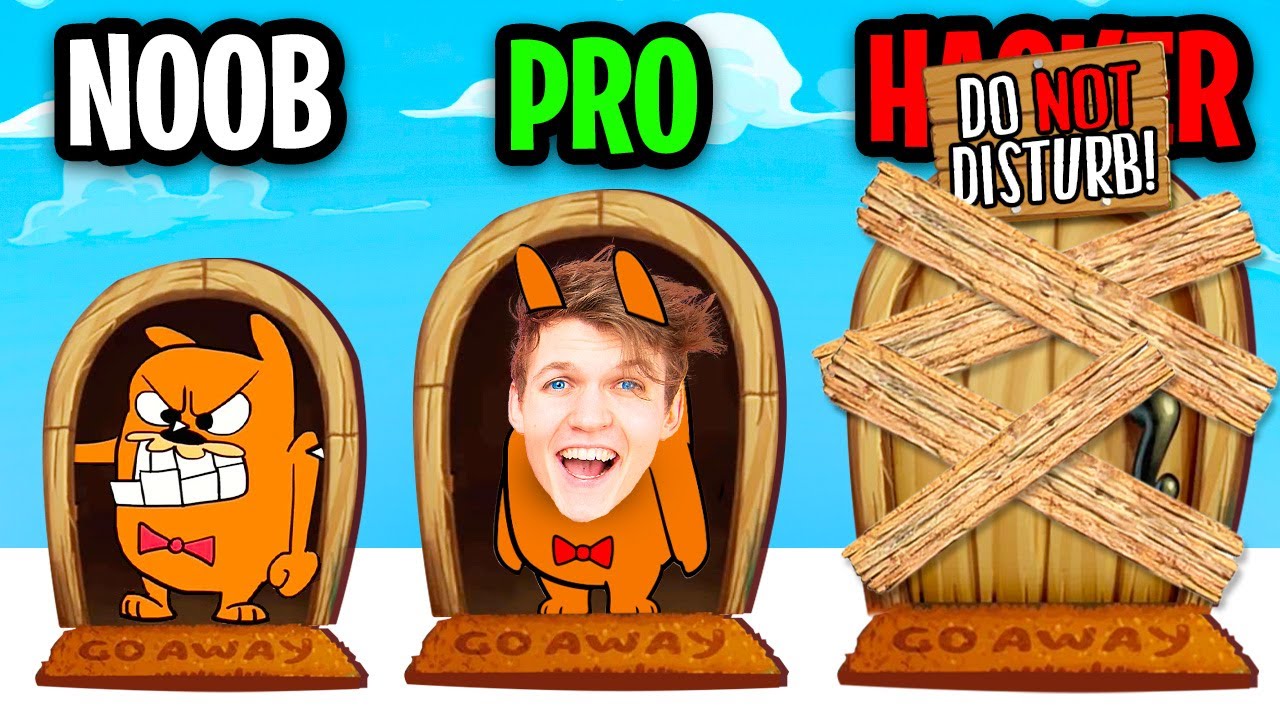 NOOB, PRO & HACKER in Do Not Disturb! (All Levels) 🎮