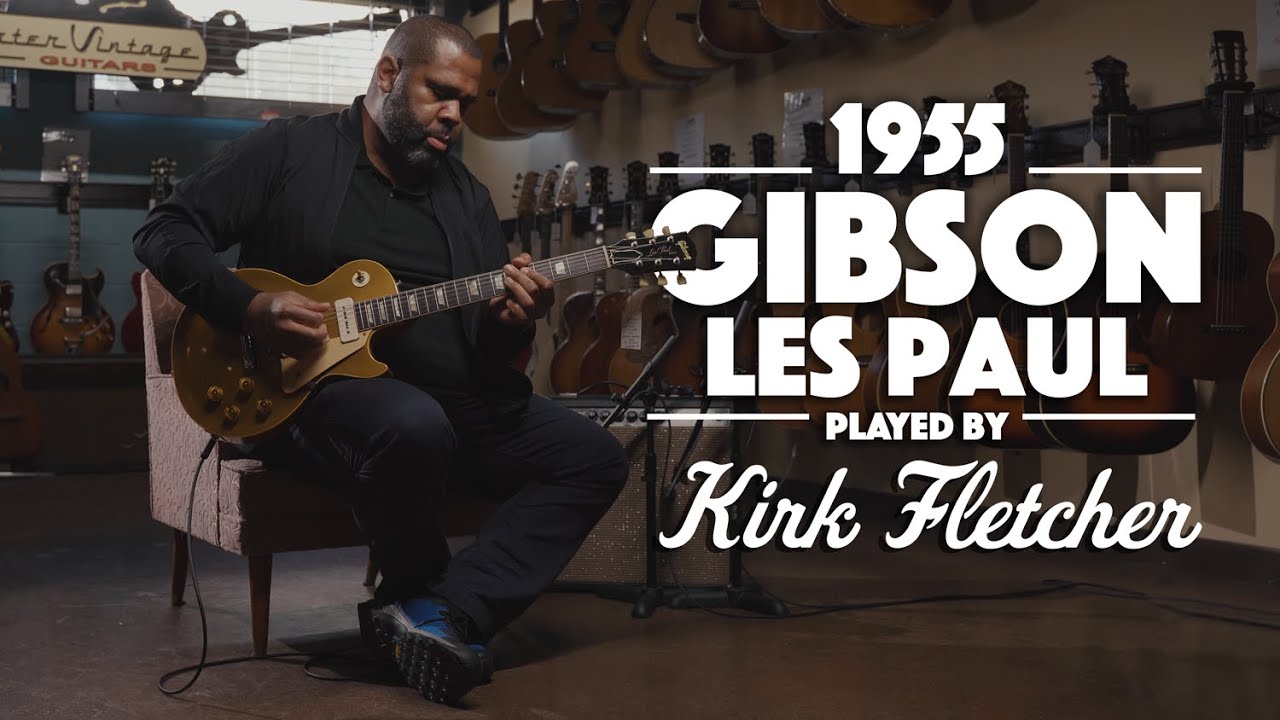1955 Gibson Les Paul Goldtop Played by Kirk Fletcher