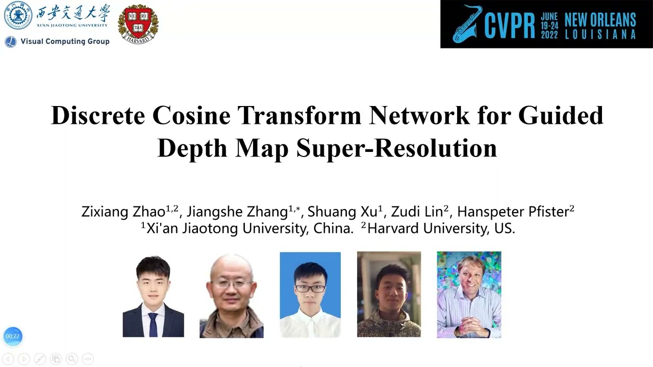 Enhancing Depth Maps with Discrete Cosine Transform Network | CVPR 2022 π