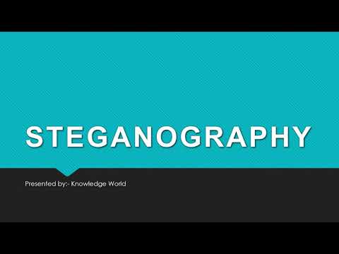 STEGANOGRAPHY | GATE | University Examination