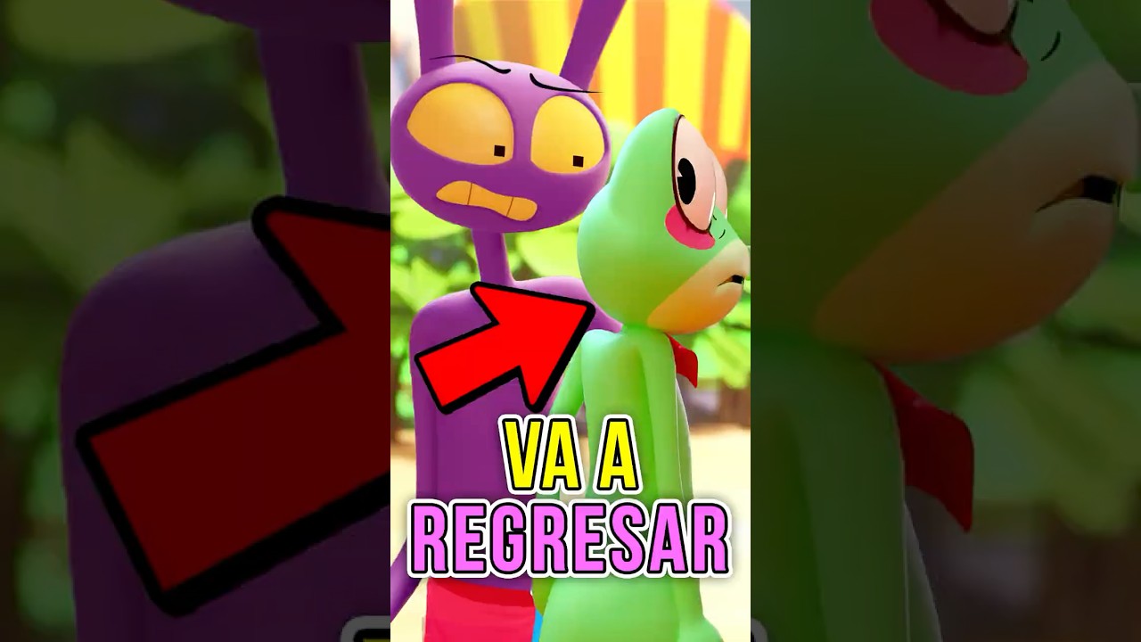 ¡Descubre la aparición de JAX y RIBBIT en el Episodio 7 de #TheAmazingDigitalCircus! 🎥