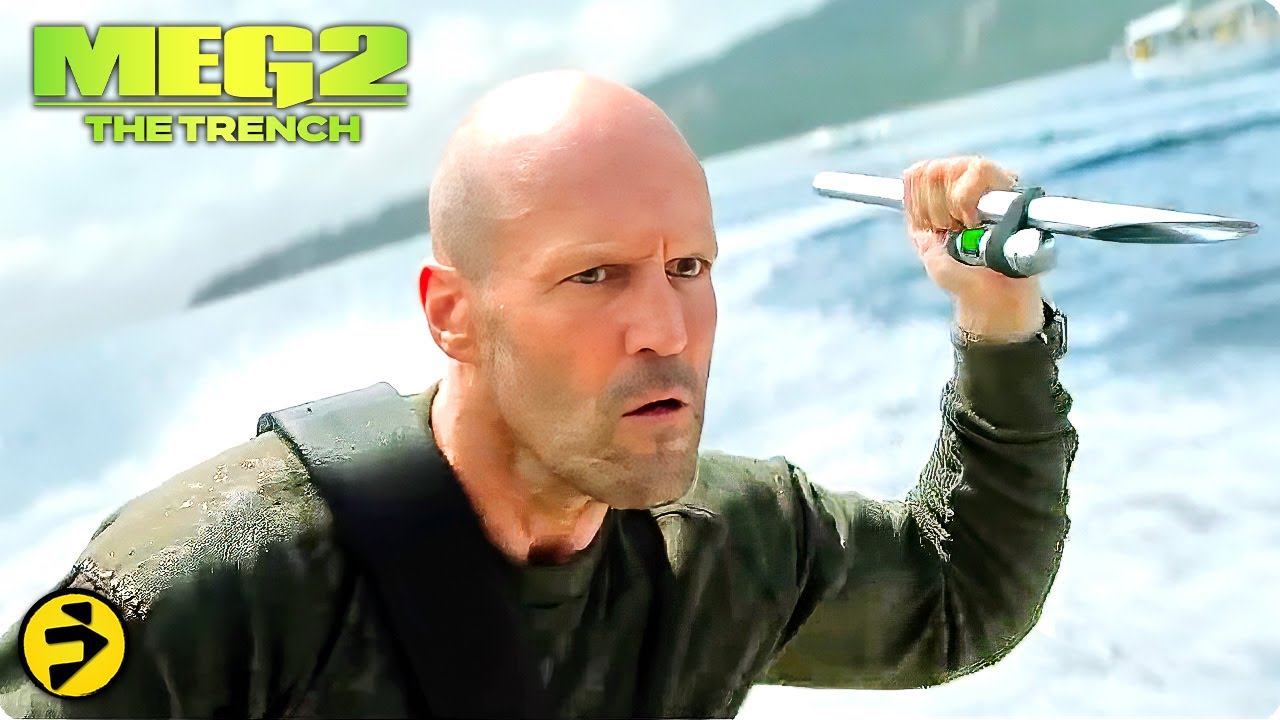 MEG 2: THE TRENCH (2023) Clip 'Good Luck' | Jason Statham Megalodon Movie