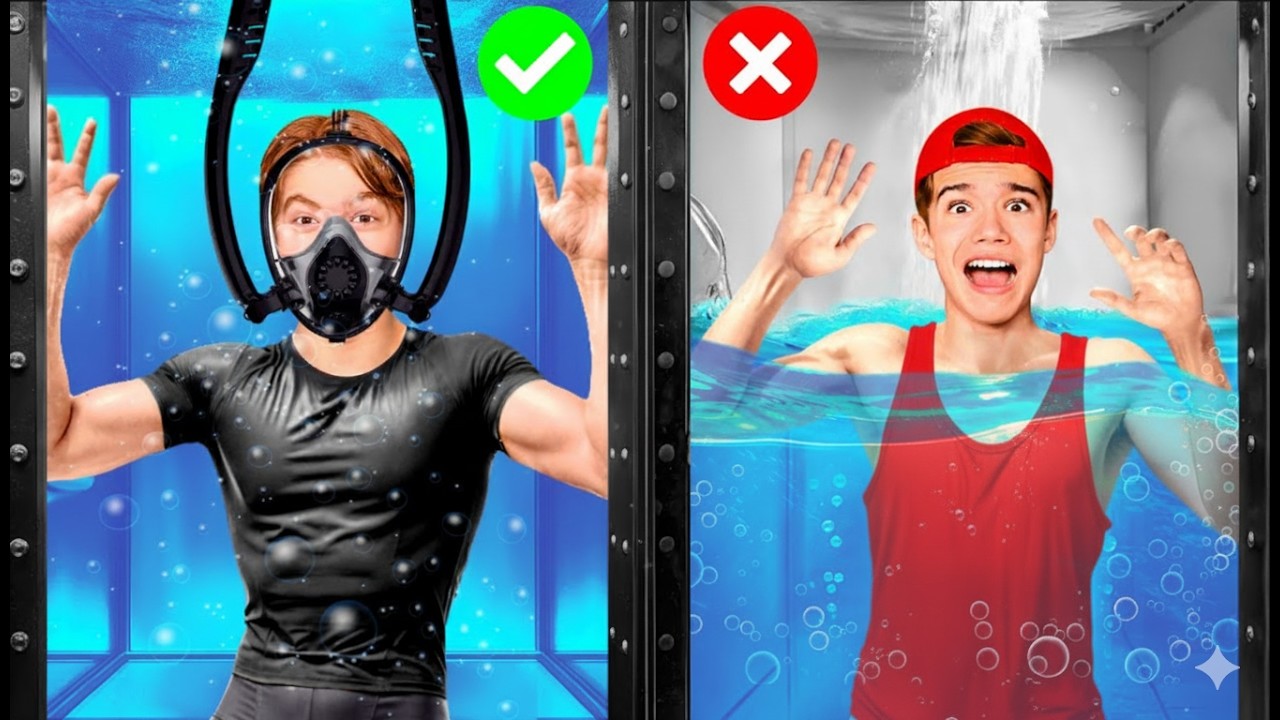 Βγες από το θαλάμο νερού πριν γεμίσει! 🔥